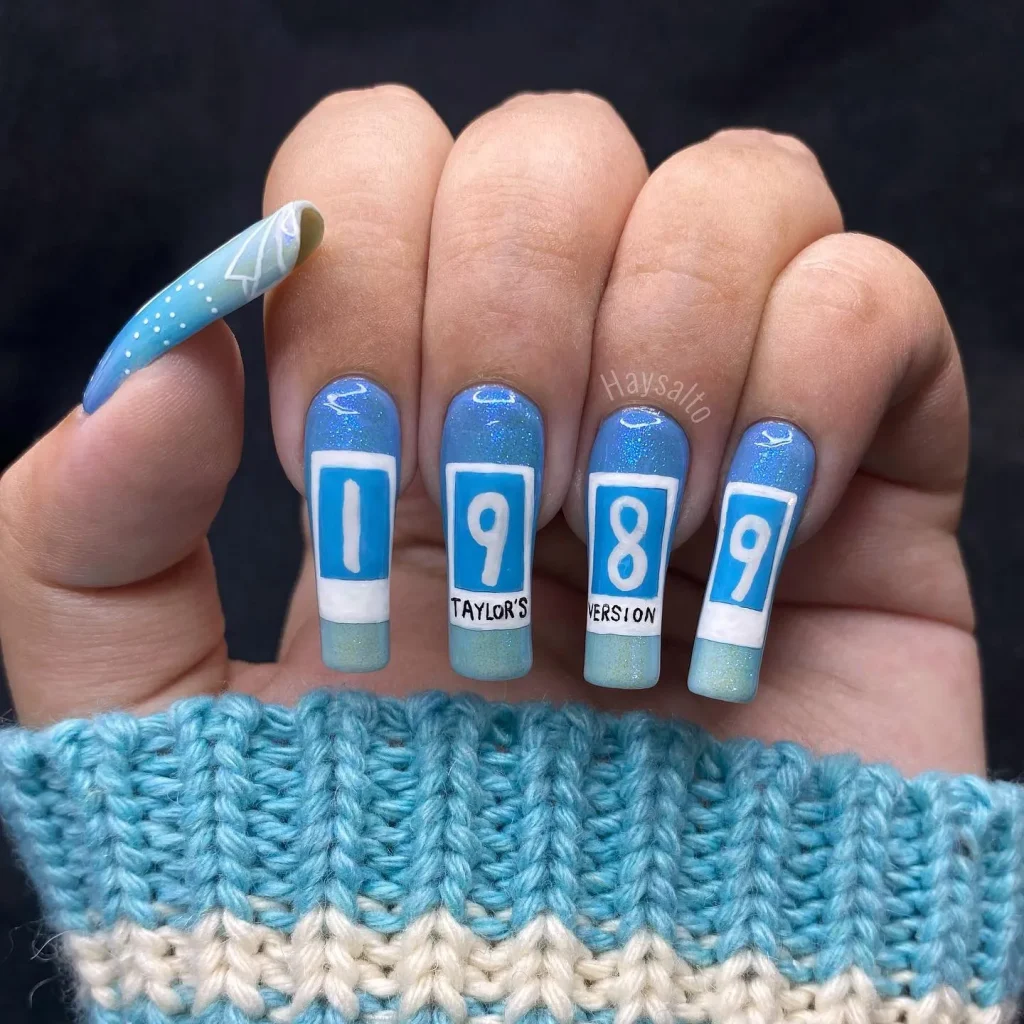 **1989 Album Tribute Nails**