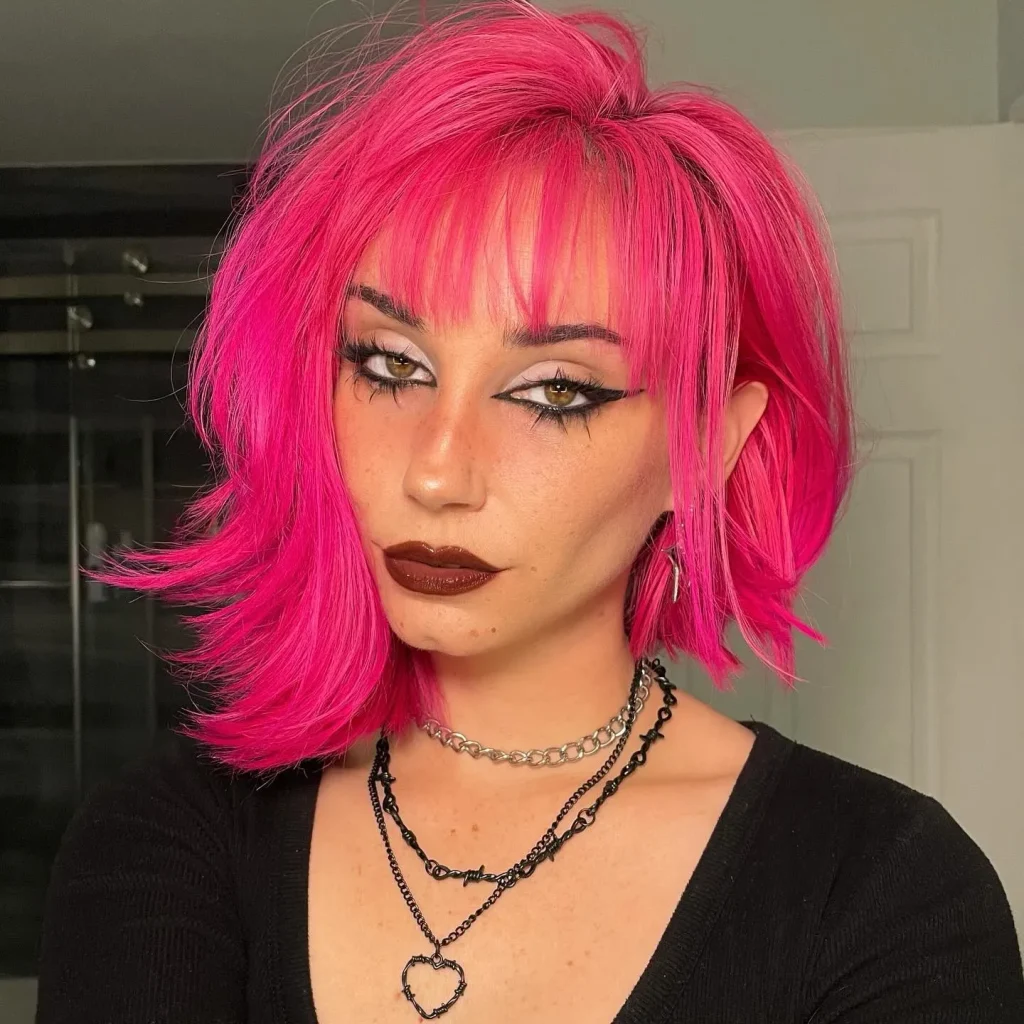 ### Electric Pink Bob