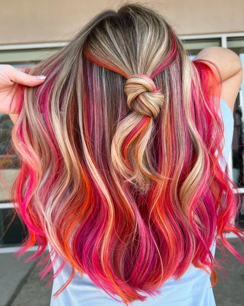 **Fiery Ombre Fusion**