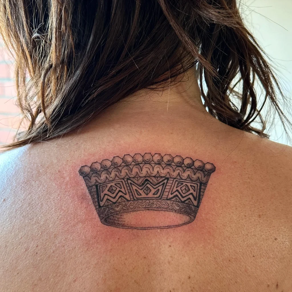 ### Intricate Crown Mandala