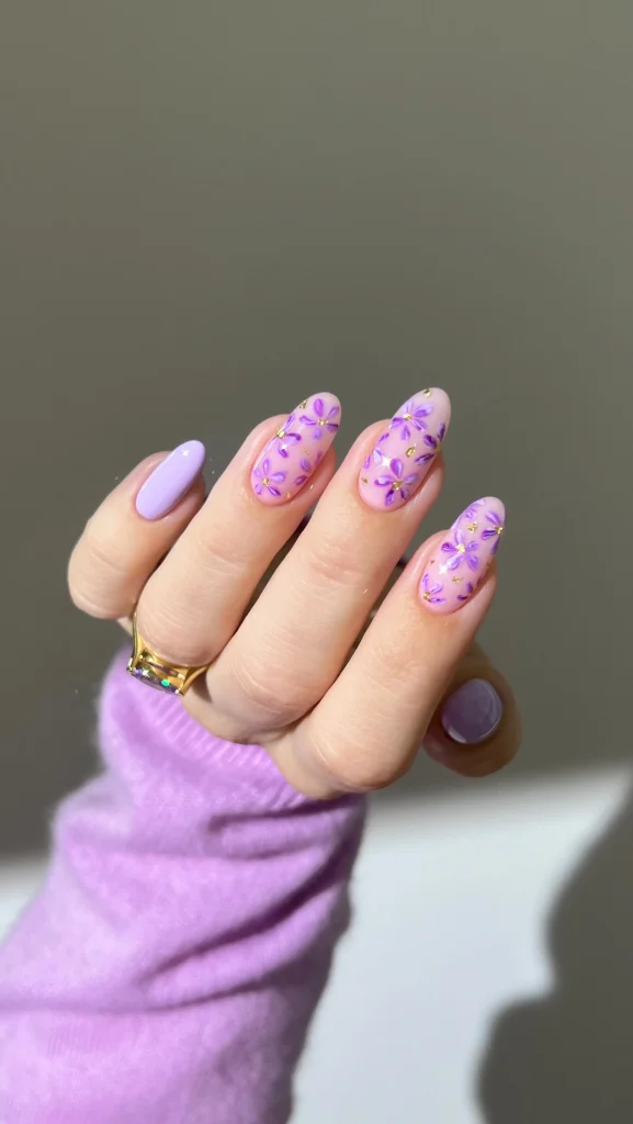 ### Lavender Floral Accents