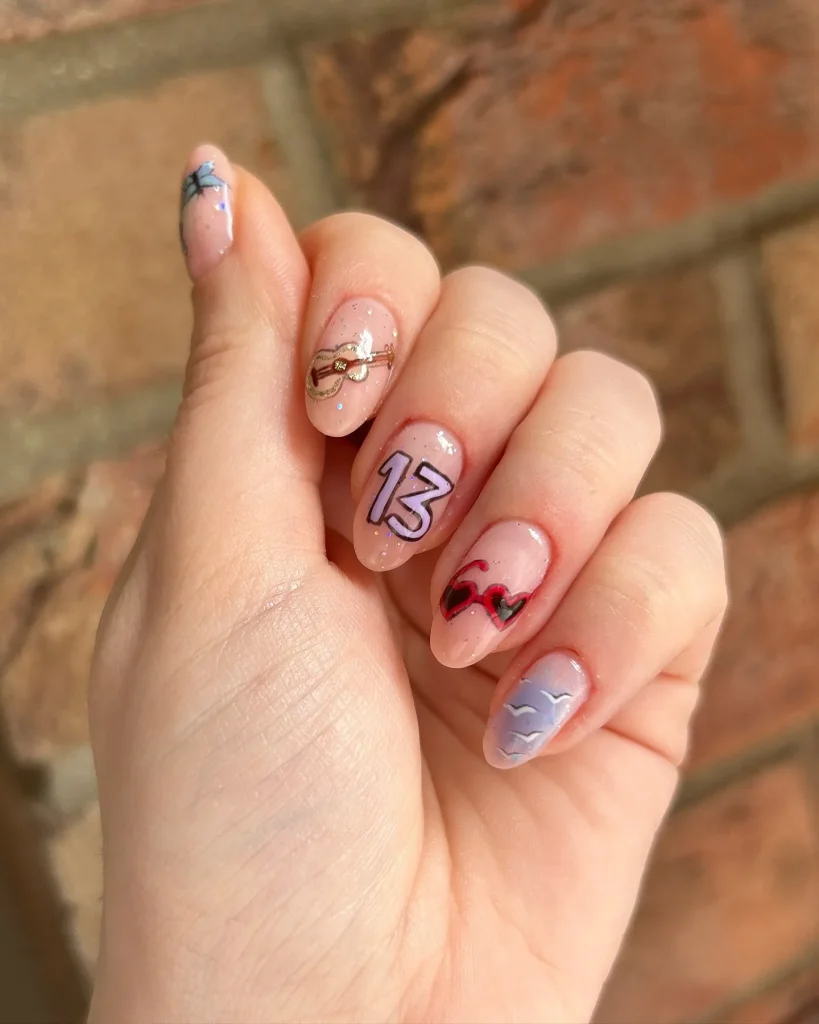 **Lucky Number 13 Nails**