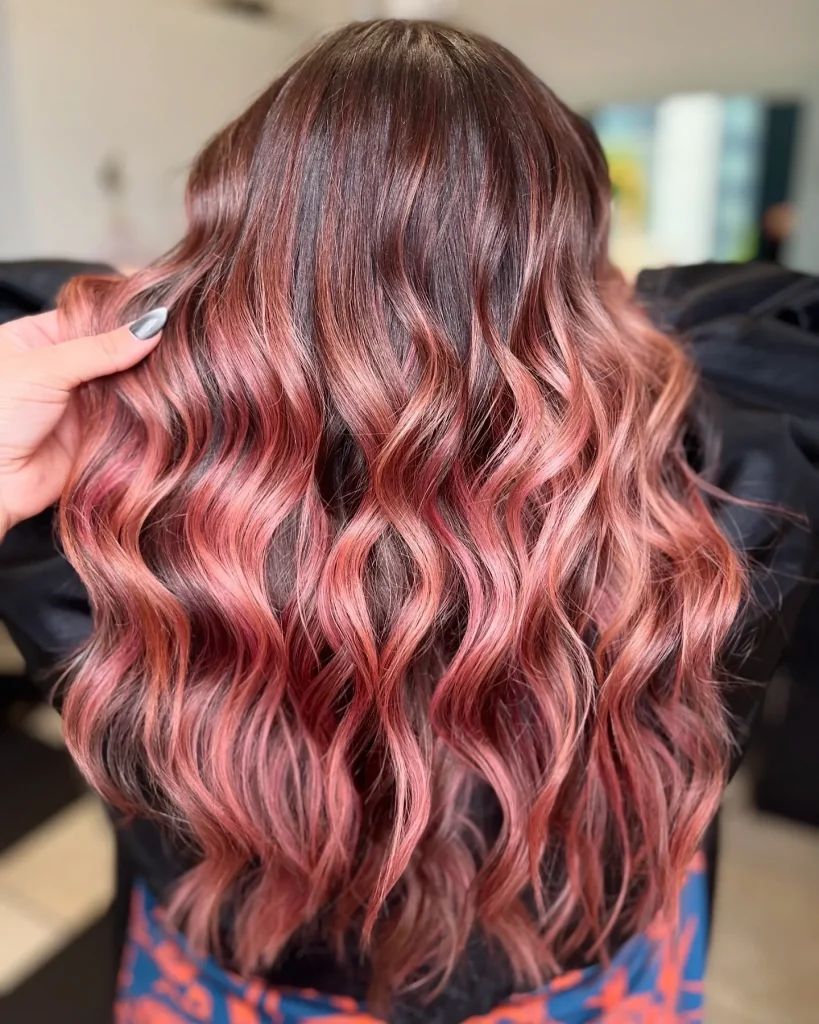 ### Rose Gold Waves