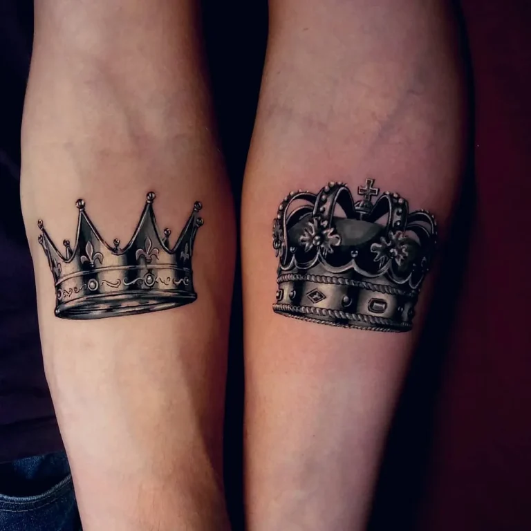 25 Regal Crown Tattoo Ideas Fit for Kings and Queens