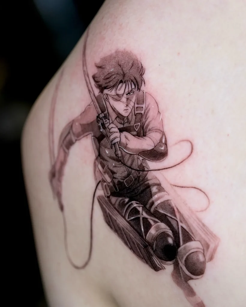 ### Soldier in Motion Tattoo