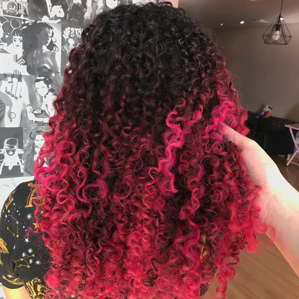 **Vibrant Ombre Waves**