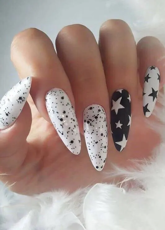 **Black and White Stars**