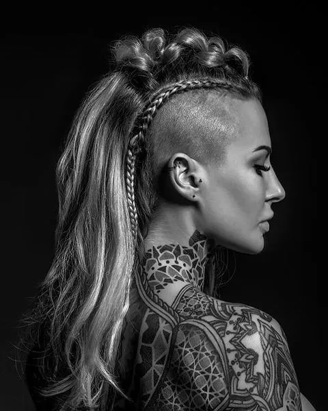 ### Braided Mohawk Majesty