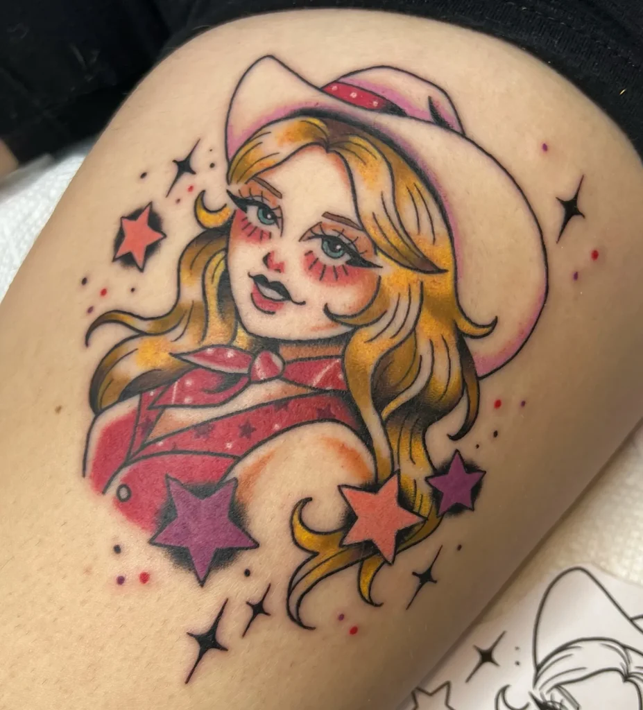 ### Cowgirl Starry Barbie