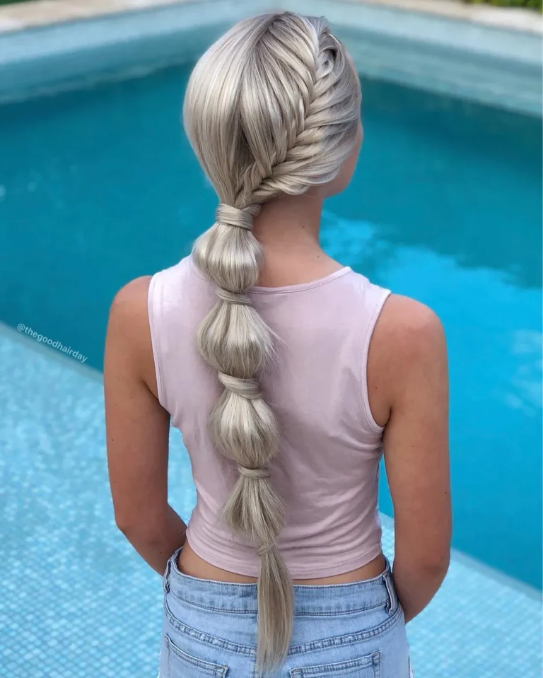 22 Bubble Braid Hairstyles for a Fun, Fresh Look