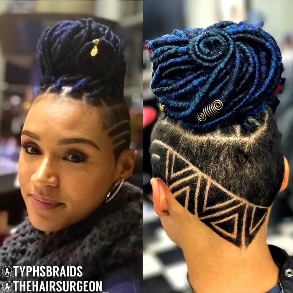 ### Geometric Undercut Art