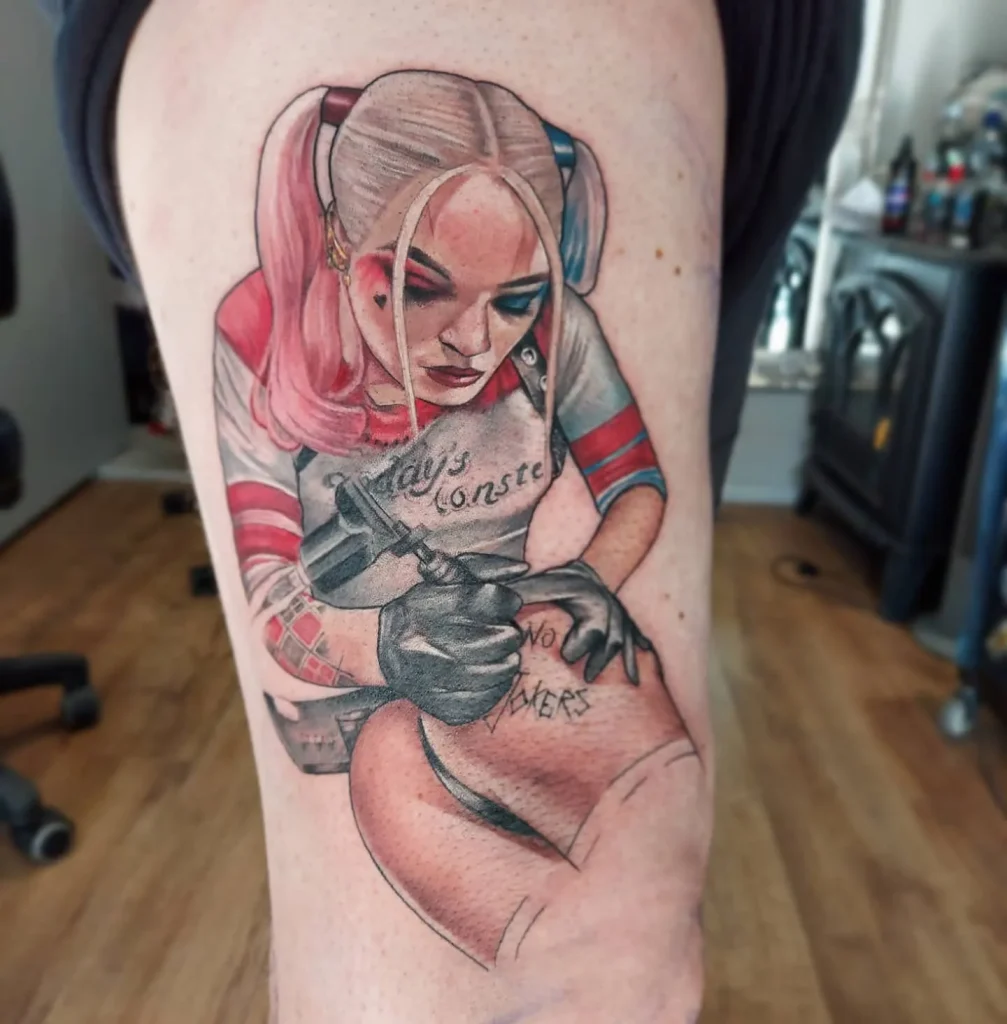 ### Harley Self-Reflection Tattoo