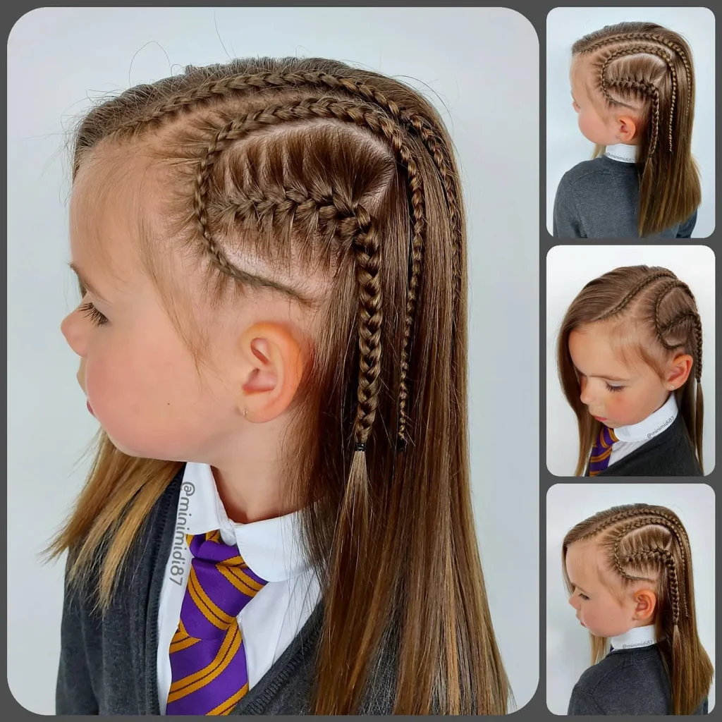 # Intricate Cornrow Art