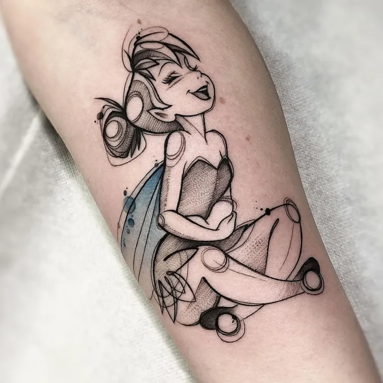 Pixie Perfect: 19 Stunning Tinkerbell Tattoos to Adore