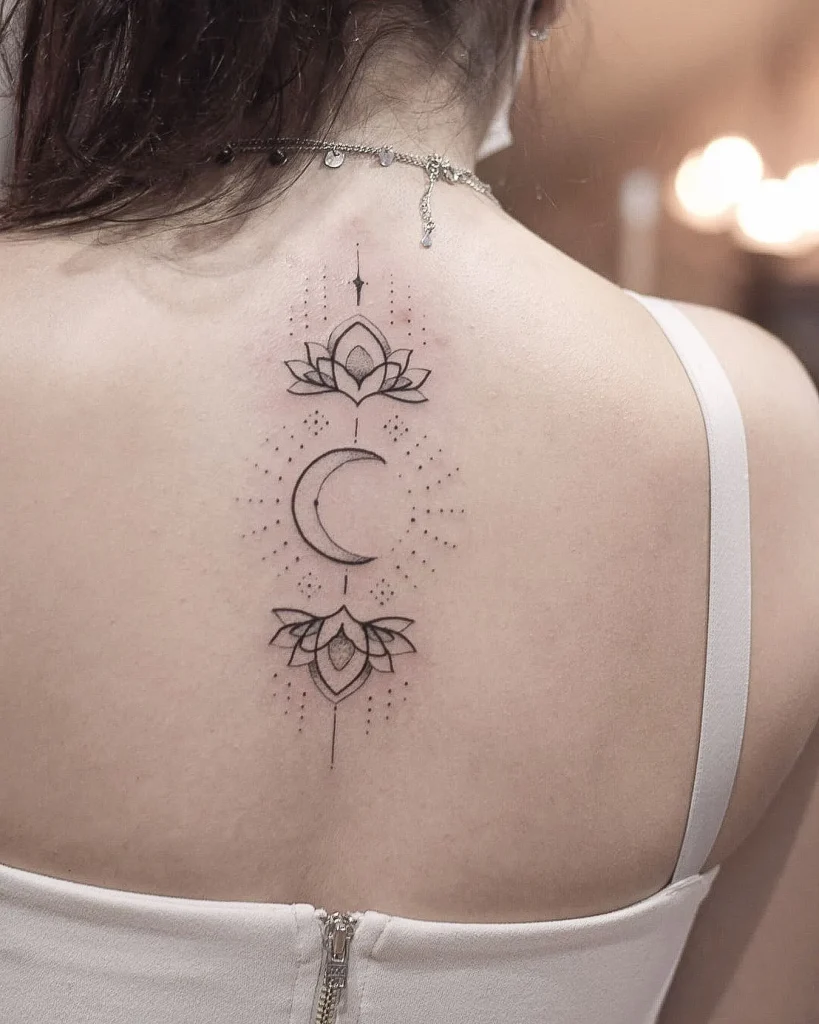 **Lotus and Crescent Harmony**