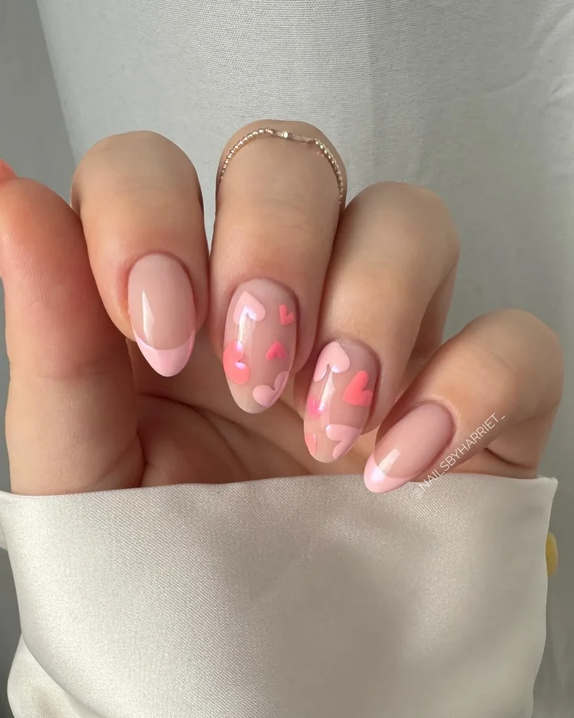 **Pastel Pink Hearts**