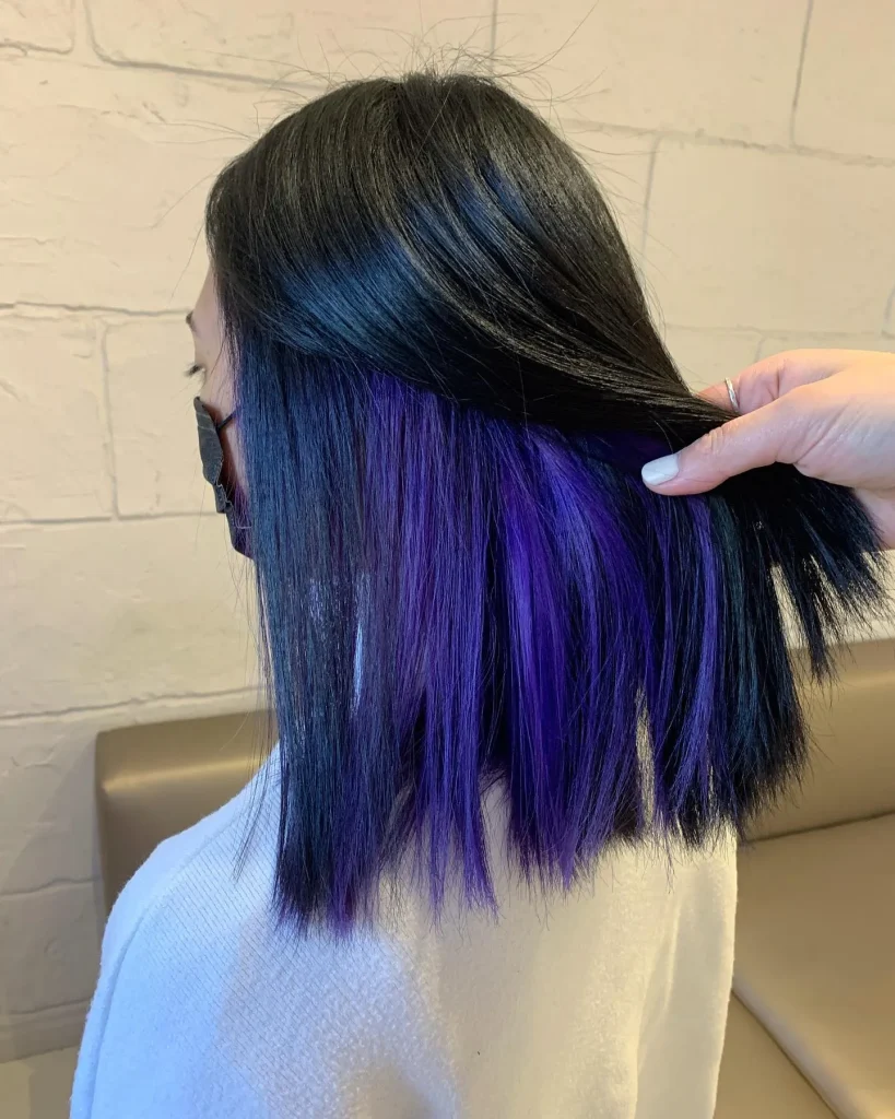 ### Purple Peekaboo Layers