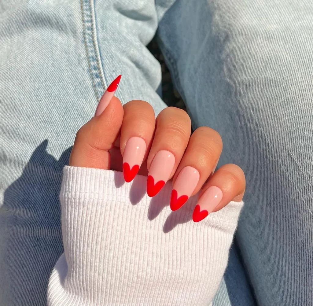 ### Red Heart French Tips