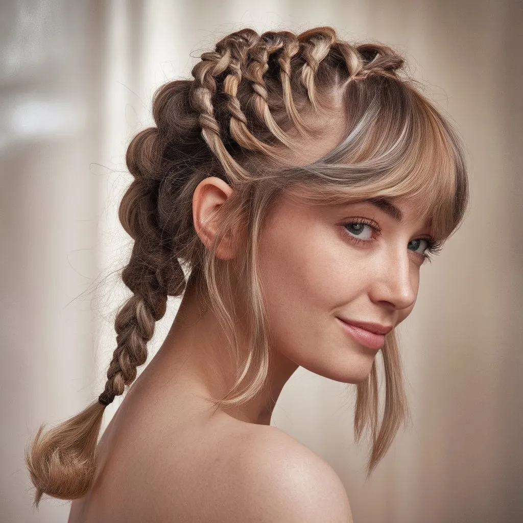 ### Triple Braid Elegance