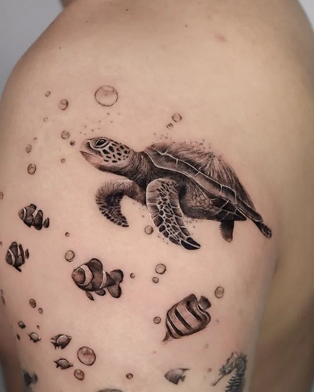 **Undersea Adventure Tattoo**