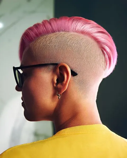 ### Vivid Pink Undercut