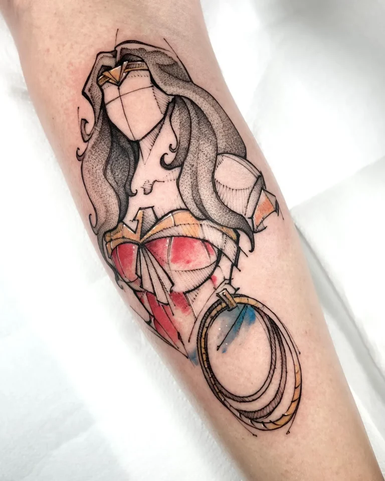 14 Wonder Woman Tattoos