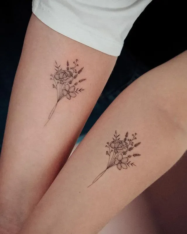 **Wildflowers and Grace Tattoo**